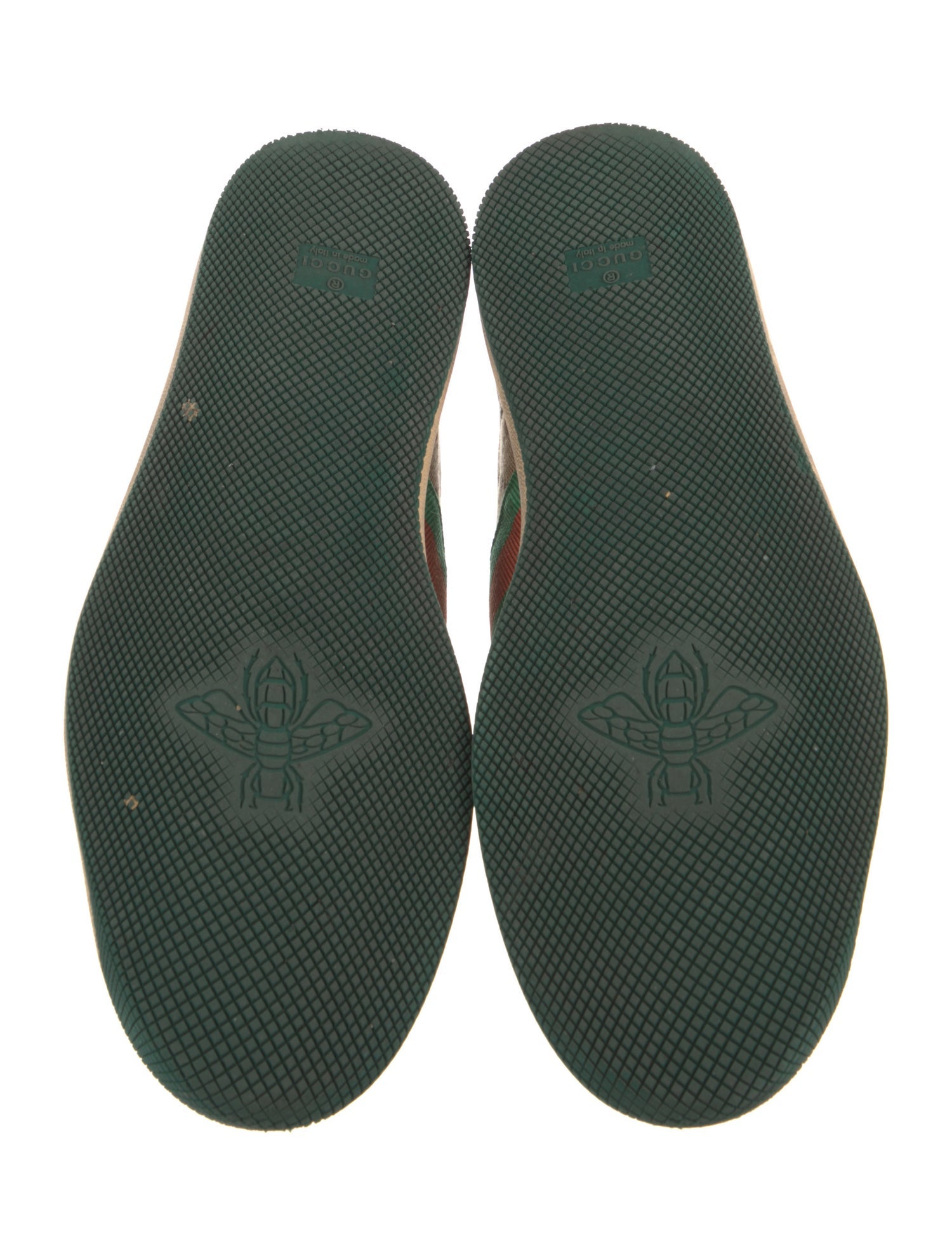 Gucci GG Canvas Leather Sneakers